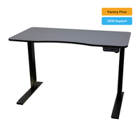 Meilleure table autoélévatrice avec tiroir Support pour s'asseoir Cadre métallique Moteur unique Hauteur réglable Bureau électrique debout