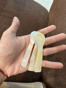 Pearl <b>Shell</b> Spoon Handmade Mother of Pearl Spoon Eco Friendly Seafood Spoon Natural <b>Shell</b> Spoon for Kitchen Tableware Use - Product Image 4