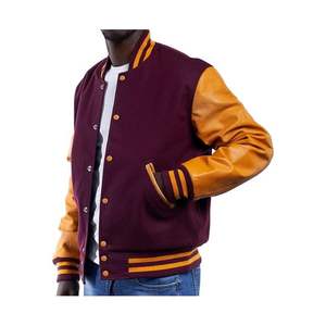Veste de sport pour homme, style varsity, à capuche, en satin, design personnalisé, meilleur design 2024, vestes varsity - Product Image 2