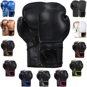 Guantes de Boxeo MMA Hechos a Medida, Material PU, Entrenamiento, Competición, Fitness, Lucha, Logotipo Personalizado, Unisex - Product Image 4