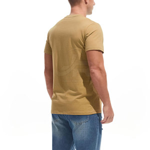 Camiseta de algodón de alta calidad con lavado ácido, estilo vintage, suave, cómoda, informal, para uso prolongado. - Product Image 3