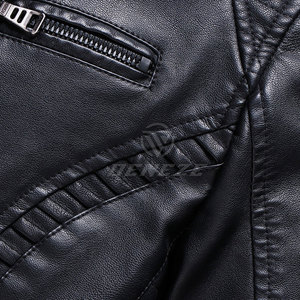 Chaqueta de Cuero de Diseño Único y Calidad Premium para Hombre, Nueva Colección de Invierno en Venta Online - Product Image 4