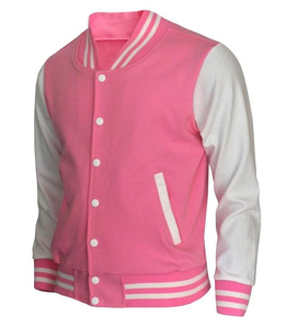 Custom Casual Men's Winter Varsity Jacket 100% <b>Wool</b>/Leather Fabric Eco-Friendly Anti-Bacterial Breathable Windproof Canvas Shell - Product Image 2