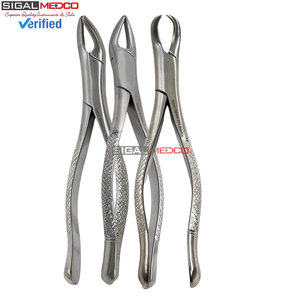 Juego de 6 Pinzas de Extracción Dental de Alta Resistencia, Set Quirúrgico Dental Básico, Pinzas Apicales Profesionales de Acero Inoxidable - Product Image 2