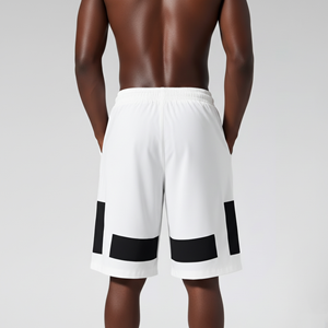 Pantalones Cortos Casuales de Alta Calidad para Hombre, Estilo Urbano, Logotipo Bordado Personalizado, Lona Resistente, Transpirables, con Bolsillos Laterales - Product Image 6