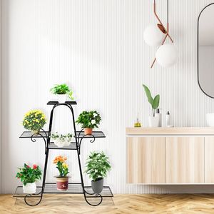 Espositore per Piante da Esterno a 7 Livelli in Metallo per Giardino - Product Image 4