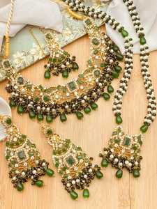 Juego de Joyería de Acero Inoxidable de Alta Calidad con Diseño Personalizado para Mujer, con Collar y Aretes, para Bodas y Fiestas, para Conjuntos de Joyería Nupcial - Product Image 5