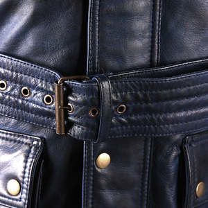 แจ็คเก็ตหนังผู้ชายคุณภาพสูงขายดีที่สุด พร้อมโลโก้สั่งทำพิเศษ แจ็คเก็ตหนังลำลองสำหรับผู้ชายที่เป็นที่ต้องการอย่างมาก - Product Image 5