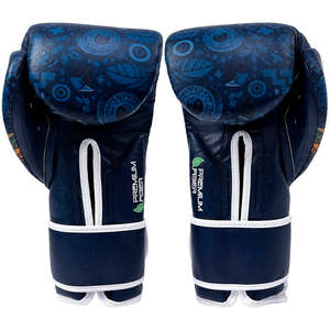Guantes de Boxeo Cleto Reyes de Cuero con Cierre de Velcro, Diseño de Dragón Mexicano, Equipo de Entrenamiento Profesional - Product Image 2