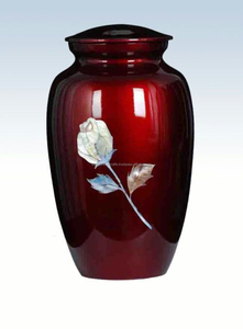 โกศทองเหลืองสำหรับงานศพของผู้ใหญ่ทำจากโลหะสีดำสง่างาม - Product Image 2