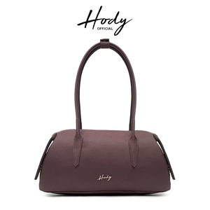 กระเป๋าโบว์ลิ่ง Hody หนัง PU หูหิ้วเดี่ยว ปิดด้วยซิป กระเป๋าสะพายข้างผู้หญิง แฟชั่น ความจุปานกลาง ใช้ได้ทุกฤดู เหมาะสำหรับการเดินทางประจำวัน - Product Image 1