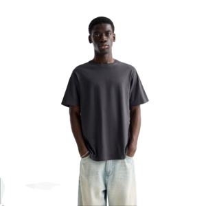 T-shirts courts pour hommes de qualité supérieure avec logo personnalisé, vente en gros, faible MOQ, meilleure qualité, t-shirts unis élégants et vierges pour hommes - Product Image 1