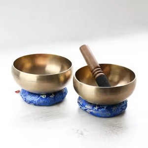 Bol chantant en métal écologique de qualité supérieure pour la guérison sonore, la méditation, le yoga, la relaxation, la pratique spirituelle et les occasions de sympathie - Product Image 1