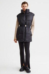 Chaleco Acolchado sin Mangas para Mujer, Estilo Nuevo, Chaqueta Ligera y Cálida de Invierno con Capucha, Chalecos Acolchados - Product Image 3
