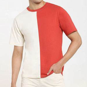 T-shirts pour hommes de qualité supérieure, t-shirts en coton pour hommes, t-shirt d'été tendance, t-shirt uni pour hommes - Product Image 2