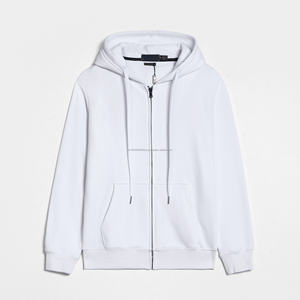 Custom Men's Zipper Hoodies Sweatshirt Breathable Moisture Wicking Pullover Embroidered ODM XL Winter Fleece <b>Enzyme</b> 100% Cotton - Product Image 4