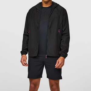 Custom Quality Unisex Lightweight Running Windbreaker <b>Waterproof</b> Half Zip Casual Outdoor <b>Men</b> <b>Jacket</b> Spring XS Size - Product Image 5