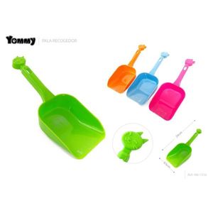 Cuchara para Comida de Mascotas Yommy, 24 cm, Diseño de Gato Verde, para Almacenamiento de Comida Seca - Product Image 1