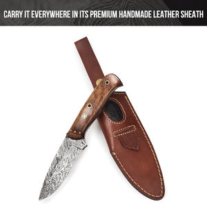 Cuchillos para carne de acero de Damasco con filo duradero, Cuchillos profesionales para carne de acero de Damasco para comedor, Cuchillos para carne de acero de Damasco - Product Image 4