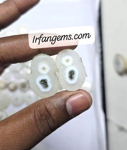 100%Natural Solar Quartz Cabs Wholesale Price Lot Handmade Solar Quartz Crystal Bulk Lot Solar Quartz Gemstone Jewelry Making - Product Image 1