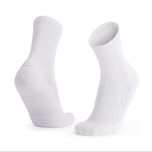 <b>Moisture</b> Wicking Sports <b>Socks</b> Unisex Cushioned Crew <b>Socks</b> for Fitness Training Jogging Hiking and Exercise - Product Image 1