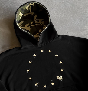 Sweat-shirts à capuche vierges en coton épais surdimensionnés 500 GSM pour la vente en gros, personnalisables et multicolores - Product Image 3