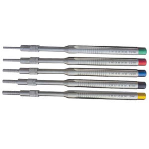 ชุดเครื่องมือผ่าตัดขยายกระดูกสแตนเลสสตีล A-1 VERITAS Dental Implant Osteotome Coniques จำนวน 5 ชิ้น - Product Image 5