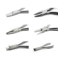 Eyeglasses Plier Spectacle Fixin Remove Glasses Nose Pad Tool Fix Screw Plier Class I Manual Instrument Set