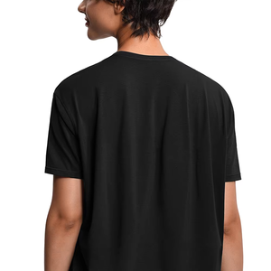 T-shirt imprimé ample et respirant en coton léger pour un look streetwear décontracté – Prix de gros en vrac - Product Image 2