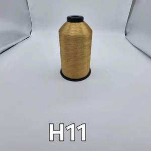Hilo Zari de Grado Industrial SHREE VIDHATA JARI 110D para Máquinas de Bordar de Alta Velocidad Modelo H11, Hilo Flexible de Nailon, Poliéster Metálico - Product Image 3