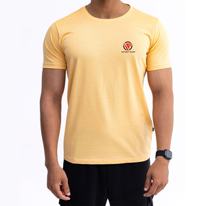 Camiseta de Hombre de Alta Calidad con Logotipo Personalizado, Mezcla de Algodón y Spandex Premium, Manga Corta, para Gimnasio y Fitness, Ropa Deportiva Impact Flex - Product Image 1