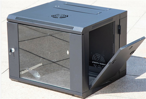 Low Price Double Section Wall Mounted 9u <strong>Network</strong> <strong>Cabinet</strong> - Product Image 3