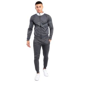 Conjunto Deportivo Personalizado al por Mayor para Hombre, 340g, Ligero, Invierno, 100% Poliéster, Tallas Grandes, Sudadera con Capucha y Pantalones Jogger - Product Image 1