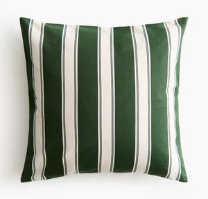 New Arrival Farmhouse Square Striped 100% Cotton Washable <b>Throw</b> Pillow <b>Cover</b> with Zipper Closure for Home Decor - Product Image 4