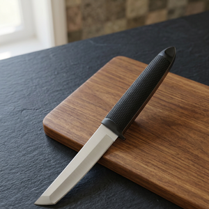 Couteau de chasse tactique portable de qualité industrielle, acier inoxydable, manche en nylon, OEM, pour le camping en plein air, la randonnée, EDC - Product Image 5