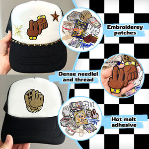 Parche Termoadhesivo Personalizado con Logotipo Bordado para Ropa, Uniformes, Gorras y Bolsos - Diseño Personalizado de Fábrica Premium al por Mayor - Product Image 2