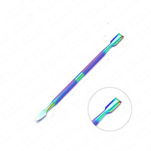 Pousse-cuticules multifonction en acier inoxydable de qualité supérieure pour manucure, pédicure, salon et usage beauté - Product Image 5