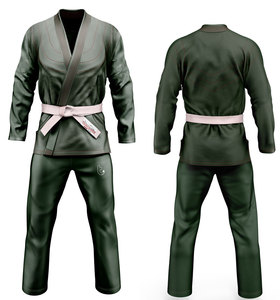 Kimono de Jiu Jitsu Brasileño BJJ de Algodón 100% Personalizado al por Mayor, Uniforme de Artes Marciales OEM - Product Image 2