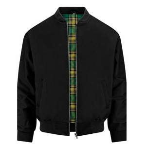 Bomber <b>Jacket</b> Check Line <b>Blouson</b> Tartan Interior Full Zip Heritage Fashion Custom Apparel Retail Collection Source Casual <b>Jacket</b> - Product Image 5