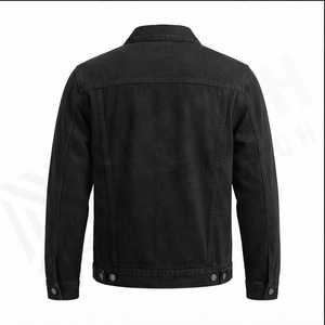 Veste en jean haute qualité OEM grande taille Streetwear Trap Star Veste en jean respirante classique unisexe vêtements d'hiver Veste en jean pour hommes - Product Image 3
