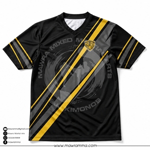 Maillot de football personnalisé sublimé 2026 – Respirant, pour équipe, entraînement MAWRA MMA BJJ, avec impression nom et numéro - Product Image 3