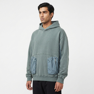 Sudaderas con Capucha Extra Grandes de Alta Calidad, 100% Algodón, Lisas, Gruesas, Unisex, con Logotipo Personalizado, Tallas Grandes para Hombre - Product Image 3