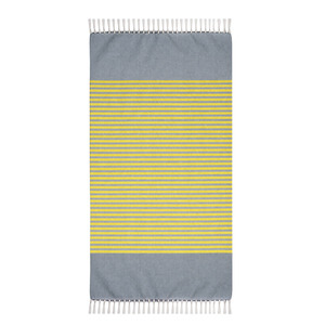 Serviette Fouta Hammam Teinte en Fil 100% Coton Rayures Multiples Serviettes de Plage Turques Écologiques Séchage Rapide - Product Image 2