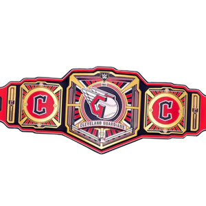Ceinture de champion Cleveland Guardians personnalisable, ceinture de baseball et de lutte de haute qualité, ceinture de titre sportif de collection pour les fans - Product Image 2