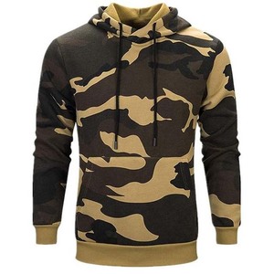 Sweat à capuche camouflage unisexe à manches longues, imperméable, séchage rapide, respirant, pour la pêche en plein air, 100% polyester, UPF 50+ - Product Image 1