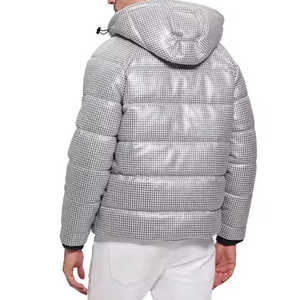 Men's High Quality Puffer Jacket Outdoor Insulated Winter <b>Coat</b> For Cold Weather Hiking And Travel - Product Image 2