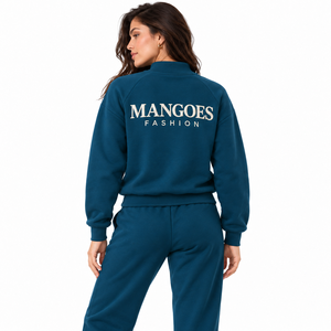 Sudaderas con Capucha de Alta Calidad para Mujer, de Poliéster/Algodón, Talla Grande, 340 g/m², Hombros Caídos, Manga Larga, Personalizables con su Logotipo, para Verano - Product Image 2