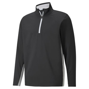 Camiseta Deportiva de Manga Larga con Cierre de Cremallera para Hombre OEM |   Camiseta Deportiva Transpirable de Secado Rápido para Golf, Running y Fitness |   100% - Product Image 3