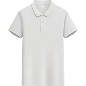 Camisa de Golf de Punto para Hombre al por Mayor, Manga Corta, Bordado Personalizado, Diseño Sólido, Polo Casual - Product Image 4