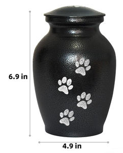 Urnas de cremación para mascotas de latón, urnas funerarias para cenizas de gatos y perros, urnas de entierro hechas a mano, gran venta. - Product Image 2